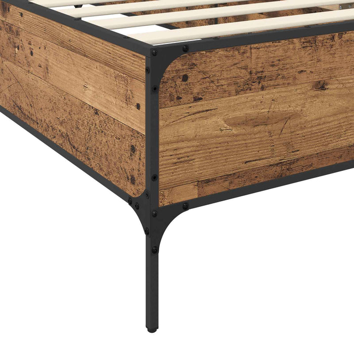 Cadru de pat Lemn vechi 80 x 200 cm Lemn prelucrat WALTI