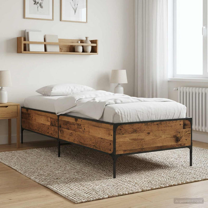 Cadru de pat Lemn vechi 80 x 200 cm Lemn prelucrat WALTI