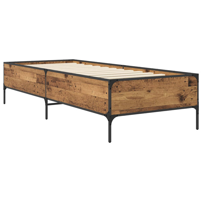Cadru de pat Lemn vechi 80 x 200 cm Lemn prelucrat WALTI