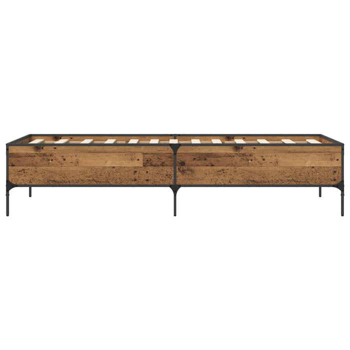 Cadru de pat Lemn vechi 80 x 200 cm Lemn prelucrat WALTI