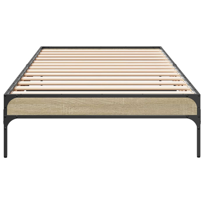 Cadru de pat Stejar Sonoma 80 x 200 cm Lemn prelucrat WALTI
