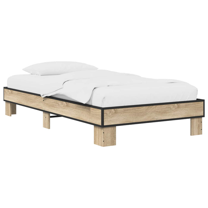 Cadru de pat Stejar Sonoma 80 x 200 cm Lemn prelucrat - WALTI WALTI