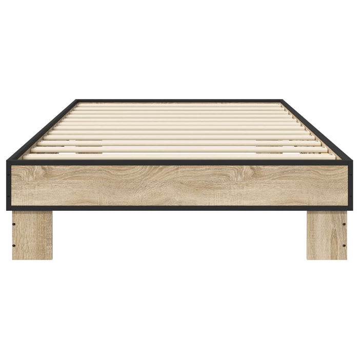 Cadru de pat Stejar Sonoma 80 x 200 cm Lemn prelucrat - WALTI WALTI