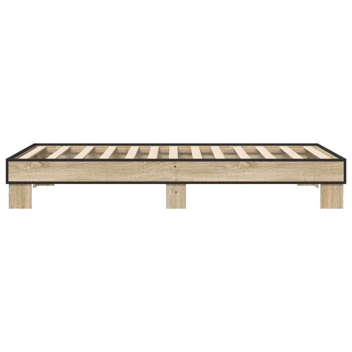Cadru de pat Stejar Sonoma 80 x 200 cm Lemn prelucrat - WALTI WALTI