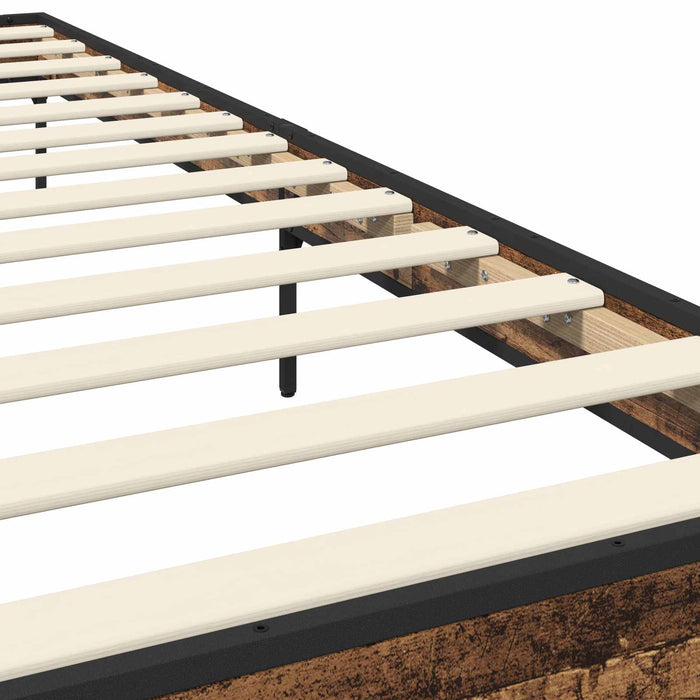 Cadru de pat Lemn vechi 80 x 200 cm Lemn prelucrat WALTI