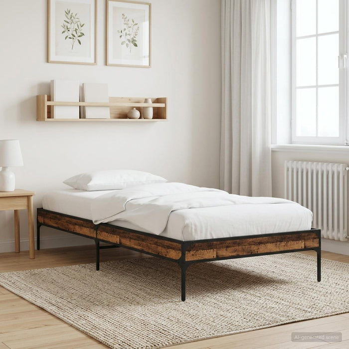Cadru de pat Lemn vechi 80 x 200 cm Lemn prelucrat WALTI
