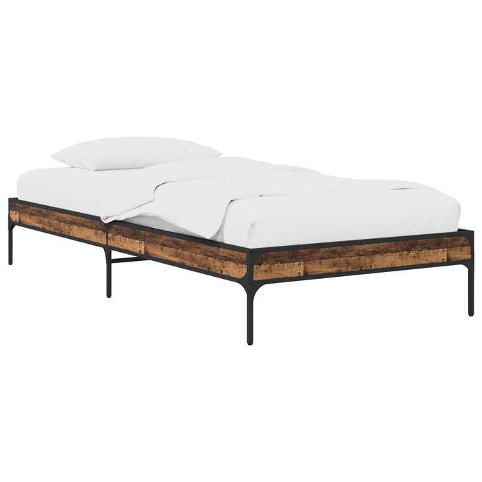 Cadru de pat Lemn vechi 80 x 200 cm Lemn prelucrat WALTI
