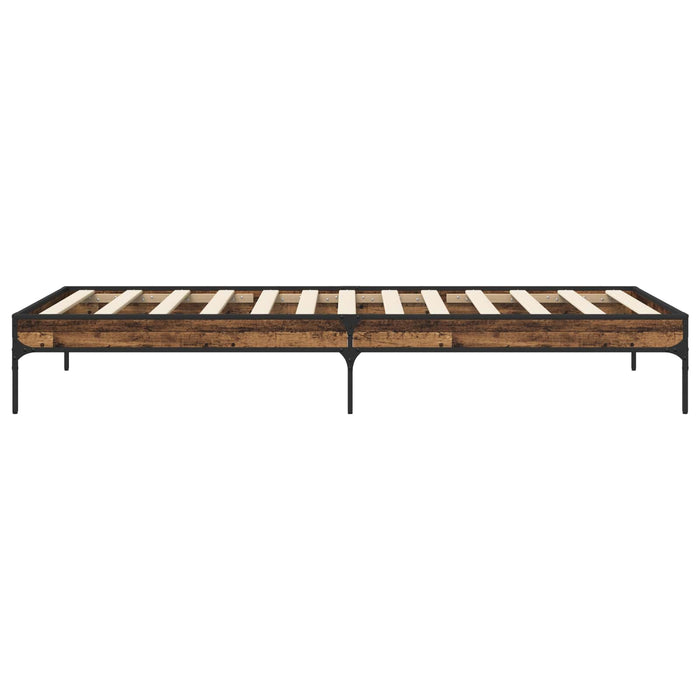 Cadru de pat Lemn vechi 80 x 200 cm Lemn prelucrat WALTI
