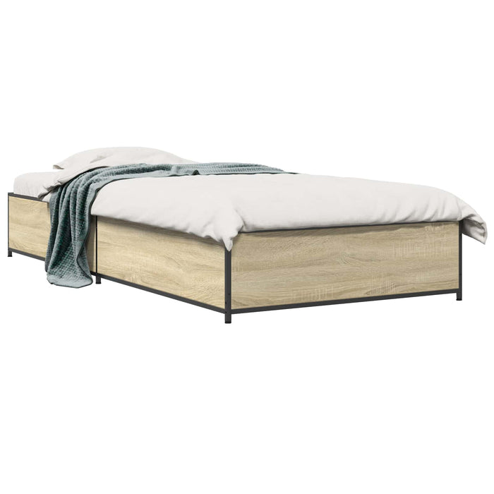 Cadru de pat Stejar Sonoma 80 x 200 cm Lemn prelucrat WALTI