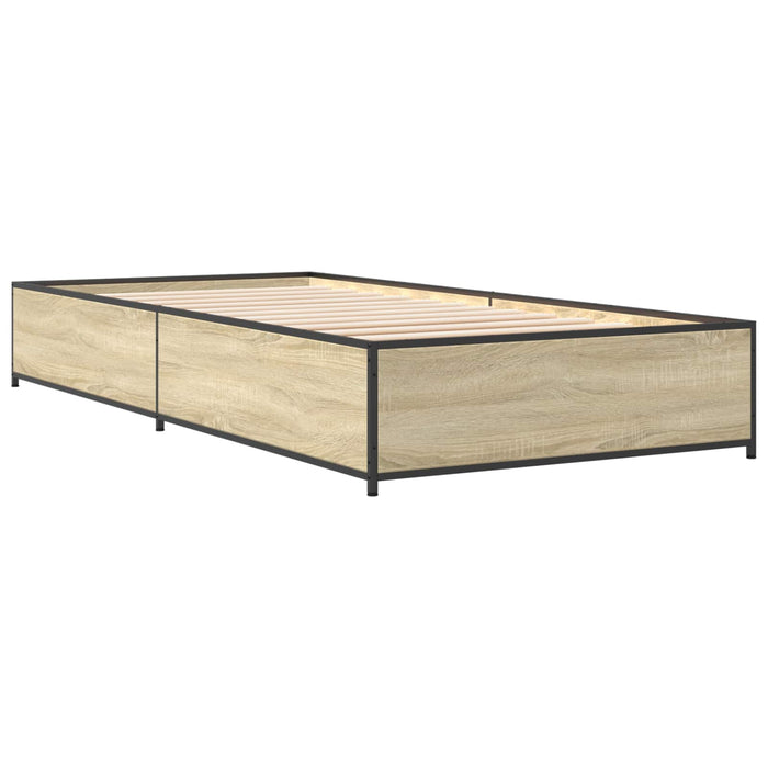 Cadru de pat Stejar Sonoma 80 x 200 cm Lemn prelucrat WALTI