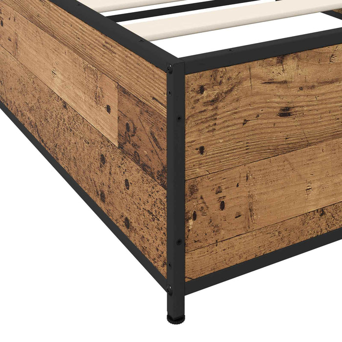 Cadru de pat Lemn vechi 80 x 200 cm Lemn prelucrat WALTI
