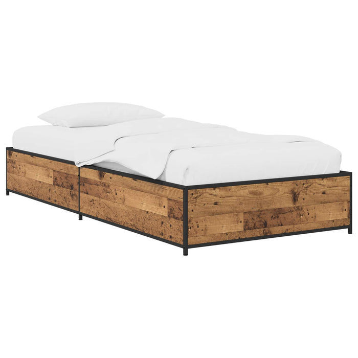 Cadru de pat Lemn vechi 80 x 200 cm Lemn prelucrat WALTI