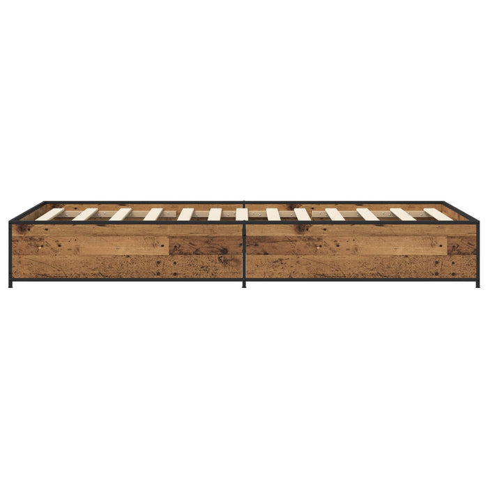 Cadru de pat Lemn vechi 80 x 200 cm Lemn prelucrat WALTI