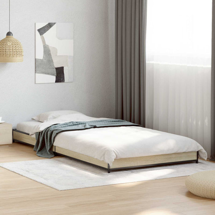 Cadru de pat Stejar Sonoma 80 x 200 cm Lemn prelucrat - WALTI WALTI