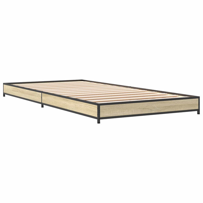 Cadru de pat Stejar Sonoma 80 x 200 cm Lemn prelucrat - WALTI WALTI