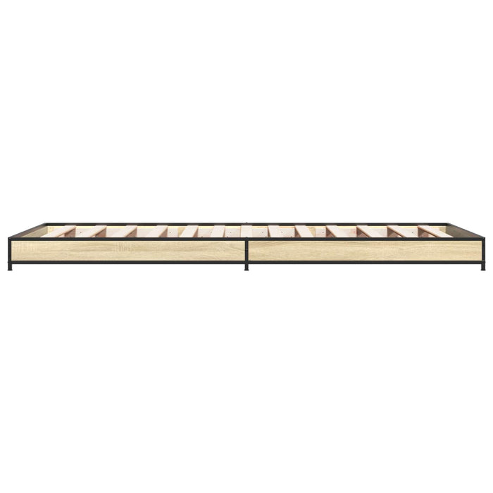 Cadru de pat Stejar Sonoma 80 x 200 cm Lemn prelucrat - WALTI WALTI