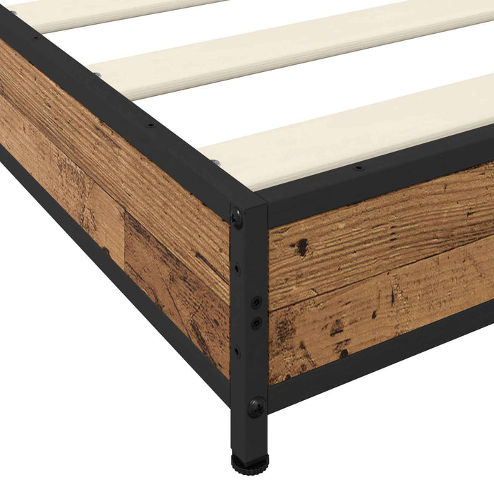 Cadru de pat Lemn vechi 80 x 200 cm Lemn prelucrat WALTI
