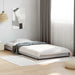 Cadru de pat Sonoma gri 80 x 200 cm Lemn prelucrat - WALTI WALTI