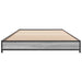 Cadru de pat Sonoma gri 80 x 200 cm Lemn prelucrat - WALTI WALTI