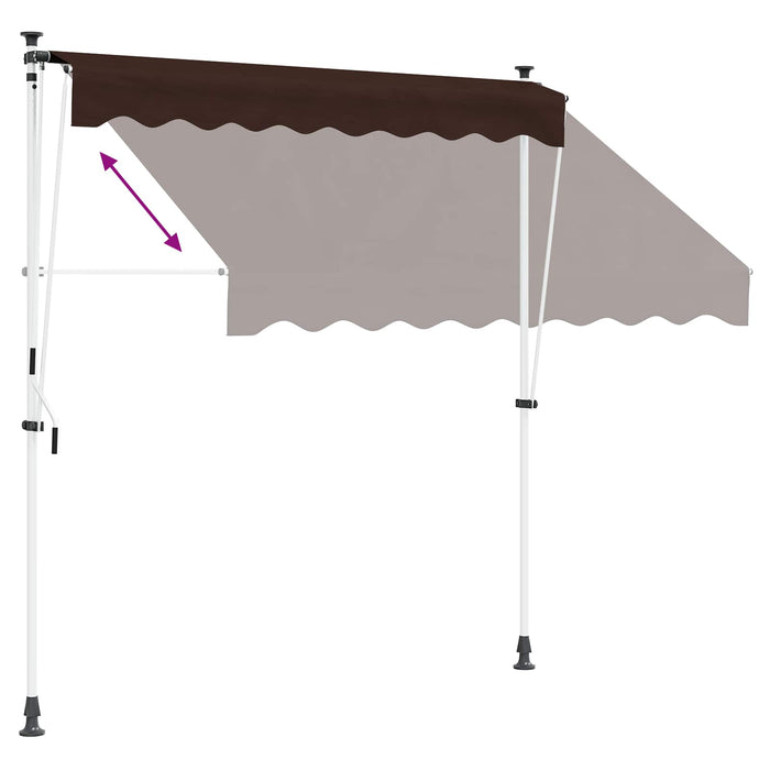 Copertină retractabilă manuală Maro 350 cm - WALTI WALTI