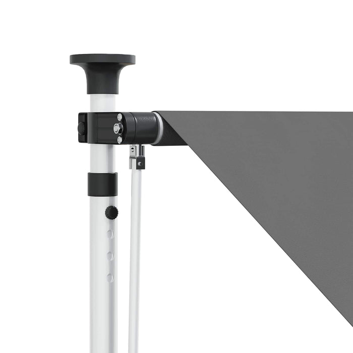 Copertină retractabilă manuală Gri deschis 300 cm - WALTI WALTI
