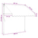 Copertină retractabilă manuală Gri deschis 300 cm - WALTI WALTI