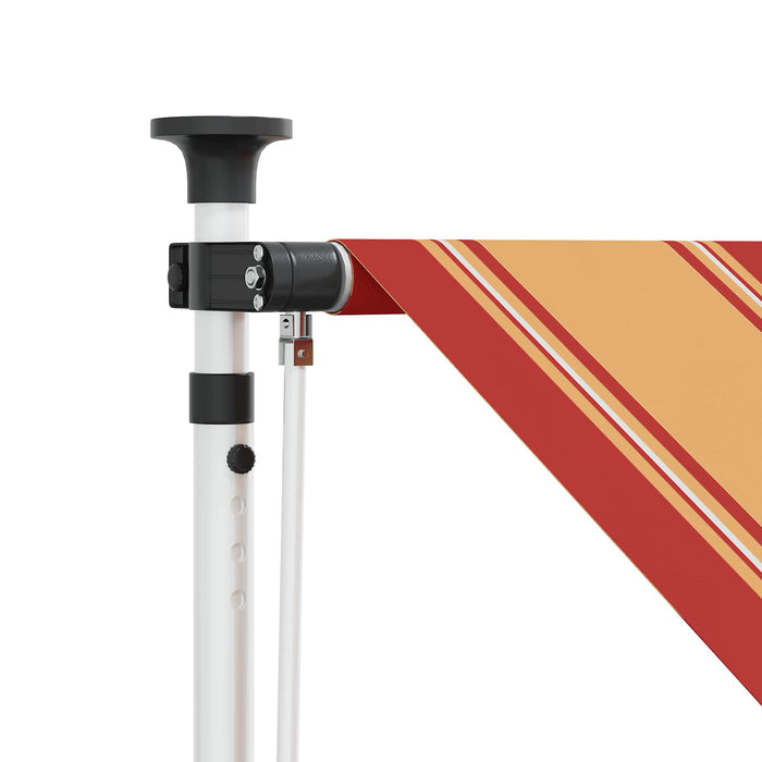 Copertină retractabilă manuală Multicolour 300 x 115 x 300 cm WALTI