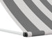 Copertină Antracit și Alb 250 x 150 cm - WALTI WALTI