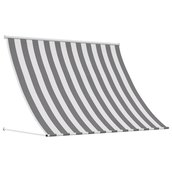 Copertină Antracit și Alb 250 x 150 cm - WALTI WALTI