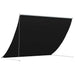 Copertină Negru 400 x 150 cm Poliester de 180 g / m² cu strat PU - WALTI WALTI