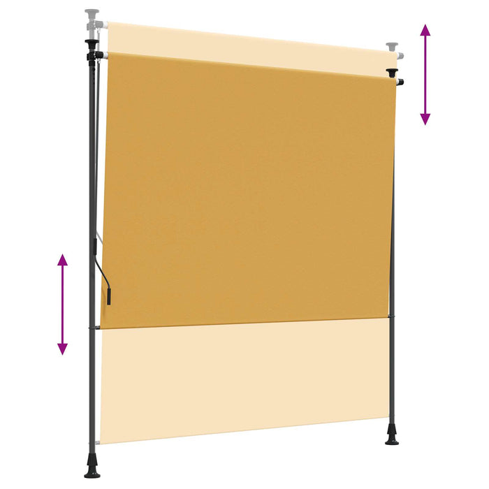 Jaluzea Rulou de Exterior Nisipiu 120 x 270 cm - WALTI WALTI