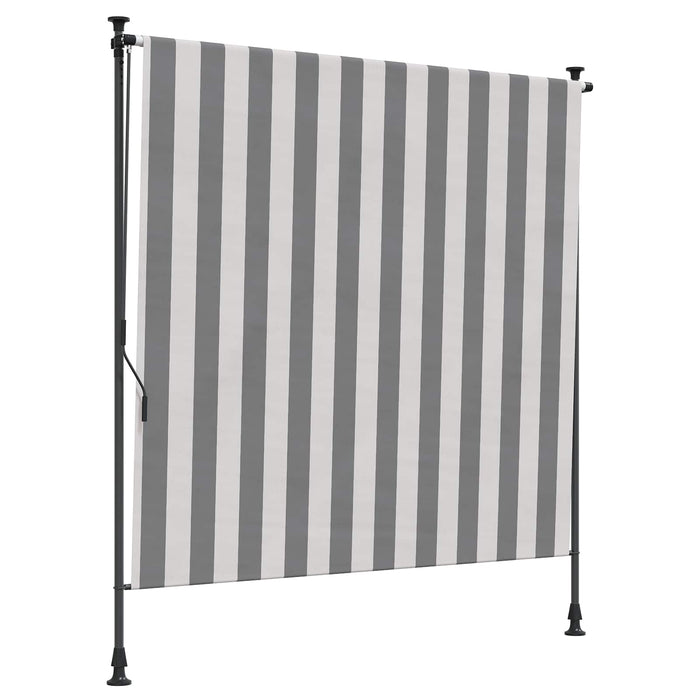Jaluzea Rulou de Exterior Antracit și Alb 100 x 270 cm - WALTI WALTI