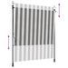 Jaluzea Rulou de Exterior Antracit și Alb 100 x 270 cm - WALTI WALTI