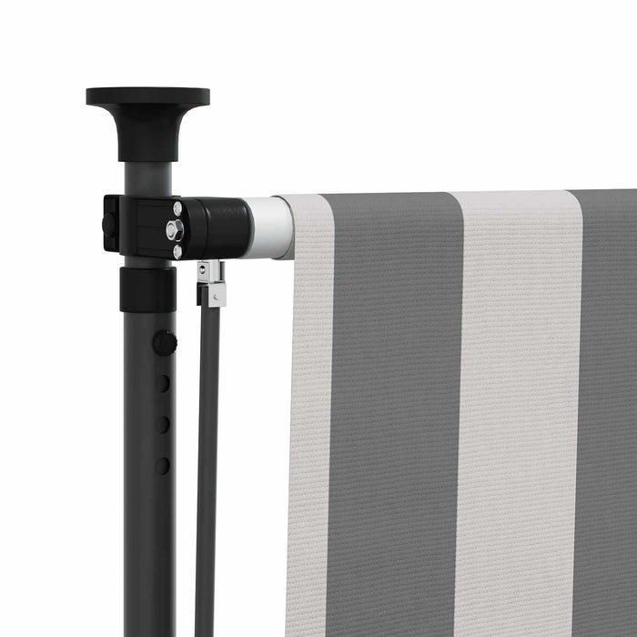 Jaluzea Rulou de Exterior Antracit și Alb 150 x 270 cm - WALTI WALTI