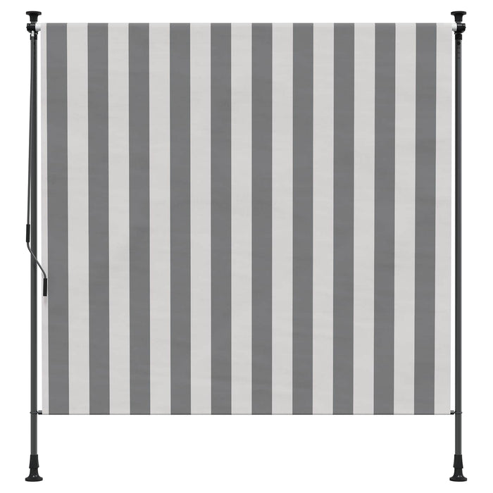 Jaluzea Rulou de Exterior Antracit și Alb 200 x 270 cm - WALTI WALTI
