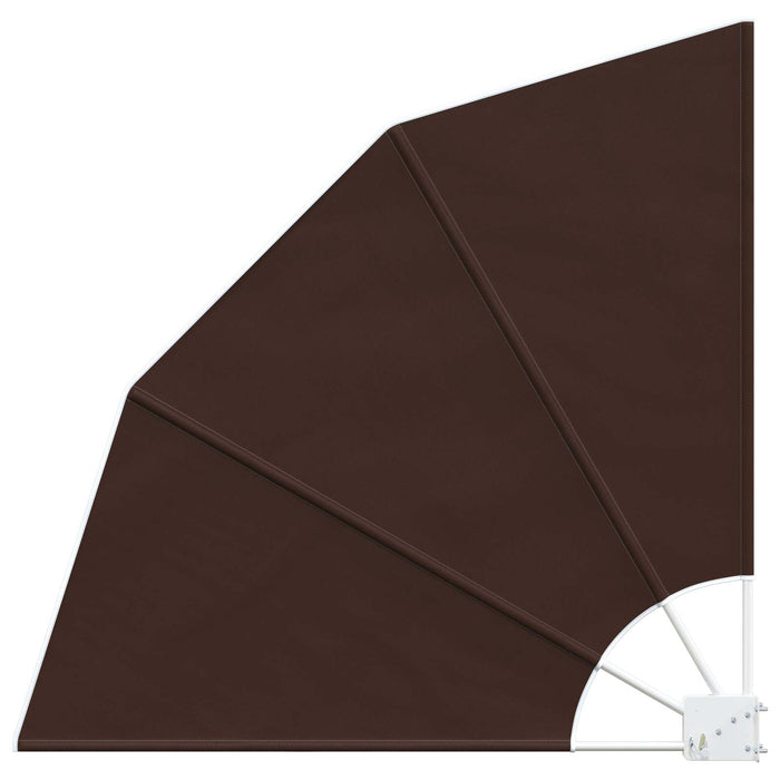 Ecran de intimitate pentru balcon 140 x 140 cm Poliester Maro WALTI