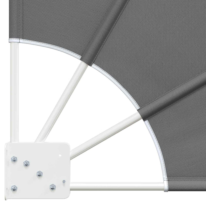 Ecran de intimitate pentru balcon 140 x 140 cm Poliester WALTI