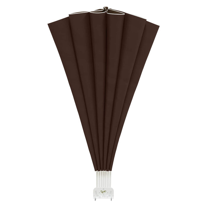 Ecran de intimitate pentru balcon Ø 320 cm Poliester Maro - WALTI WALTI