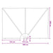 Ecran de intimitate pentru balcon 200 x 300 cm Poliester - WALTI WALTI