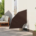 Ecran de intimitate pentru balcon 115 x 115 cm Poliester Maro - WALTI WALTI