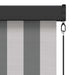Rulou textil Antracit și Alb 60 x 250 cm Țesătură și Aluminiu - WALTI WALTI