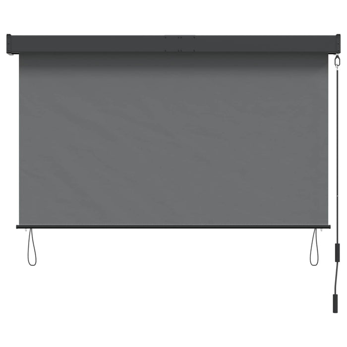 Rulou textil Gri deschis 100 x 250 cm Țesătură și Aluminiu - WALTI WALTI