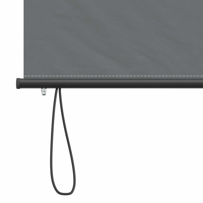 Rulou textil Gri deschis 120 x 250 cm Țesătură și Aluminiu - WALTI WALTI