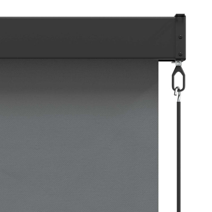 Rulou textil Gri deschis 120 x 250 cm Țesătură și Aluminiu - WALTI WALTI