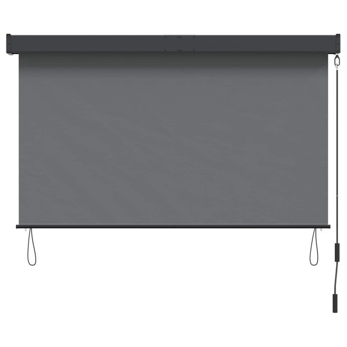 Rulou textil Gri deschis 120 x 250 cm Țesătură și Aluminiu - WALTI WALTI