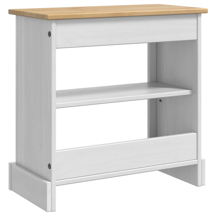 Suport pentru acvariu CORONA Alb și maro 60,5 x 30 x 60 cm - WALTI WALTI