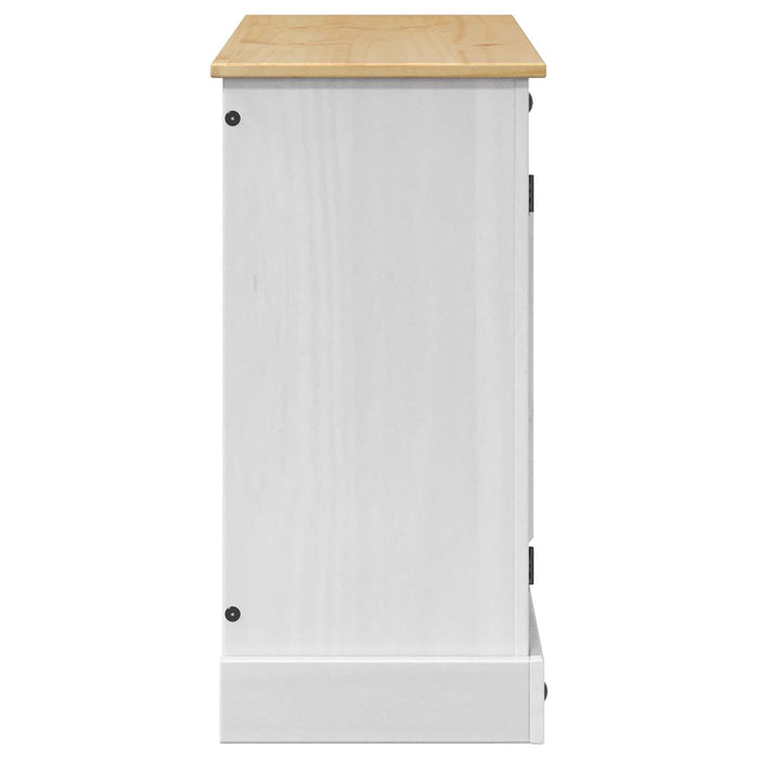 Suport pentru acvariu CORONA Alb și maro 81,5 x 37 x 73 cm - WALTI WALTI