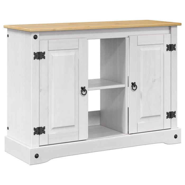 Suport pentru acvariu CORONA Alb și maro 101,5 x 37 x 73 cm - WALTI WALTI