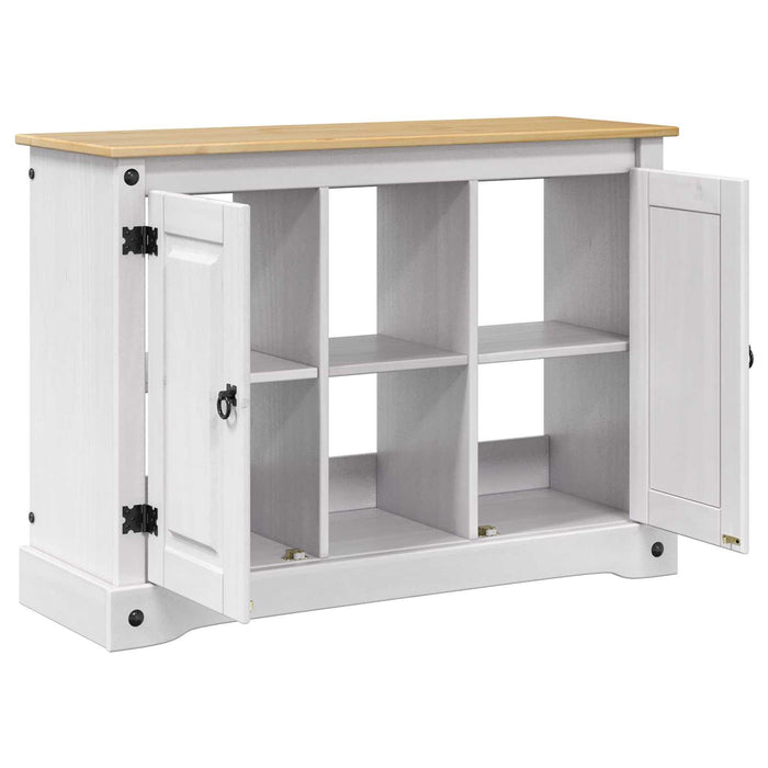Suport pentru acvariu CORONA Alb și maro 101,5 x 37 x 73 cm - WALTI WALTI
