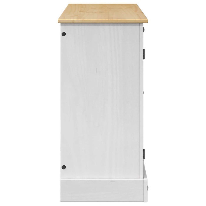 Suport pentru acvariu CORONA Alb și maro 101,5 x 37 x 73 cm - WALTI WALTI